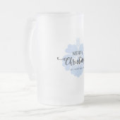 Chope Givrée Elégant damas Noël coutume élégante Gl givré (Devant gauche)
