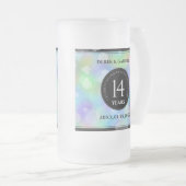 Chope Givrée Élégante 14ème anniversaire du Mariage Opal (Devant droit)