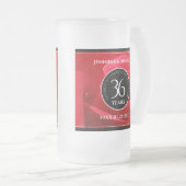 Chope Givrée Élégante célébration du 36e anniversaire du Mariag (Devant droit)