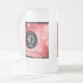 Chope Givrée Élégante célébration du 40e anniversaire du Mariag (Devant gauche)