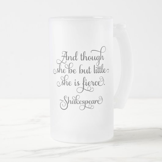 Chope Givrée Elle est peut-être petite, mais elle est féroce. S (Devant droit)