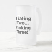 Chope Givrée Elle mange pour deux (Devant droit)