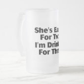 Chope Givrée Elle mange pour deux (Devant gauche)