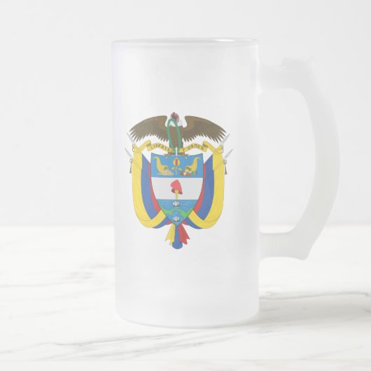 Chope Givrée emblème de la colombie (Droit)