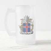 Chope Givrée emblème de l'Islande (Gauche)