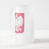 Chope Givrée Emblème polonais - bouclier de la Pologne - herbe (Devant gauche)