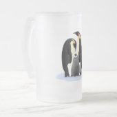 Chope Givrée Emboîtement de pingouins d'empereur (Devant gauche)