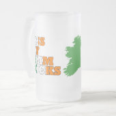 Chope Givrée Embrasse mes shamrocks (Devant gauche)
