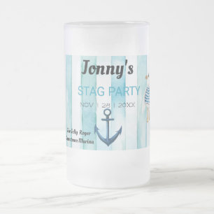 Chope Givrée Enterrement de vie de garçon sur le thème nautique