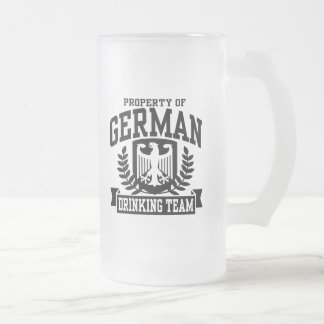 Chope Givrée Équipe de boisson allemande