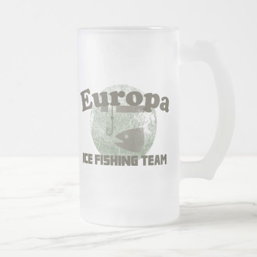 Chope Givrée Équipe de pêche de glace d'Europa (Droit)