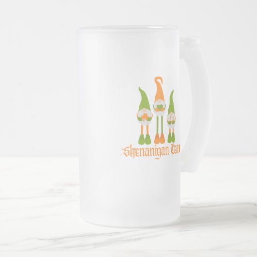 Chope Givrée Équipe de Shenanigan avec Gnomes sur un (Devant droit)