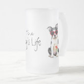 Chope Givrée Été Boston Terrier (Devant droit)