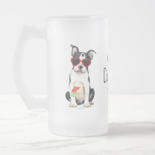 Chope Givrée Été Boston Terrier