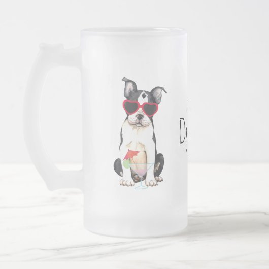 Chope Givrée Été Boston Terrier (Gauche)