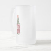 Chope Givrée Évitez les accrochages restez ivre (Devant gauche)