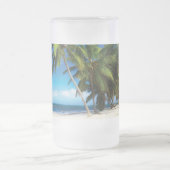 Chope Givrée Exotic beach throw pillow (Centre)