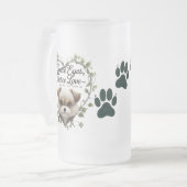 Chope Givrée Eyes doux, Fierce Love - 16 oz Coeur de levure Fro (Devant gauche)