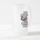 Chope Givrée Facilement distrait par les écureuils et le vin (Devant droit)