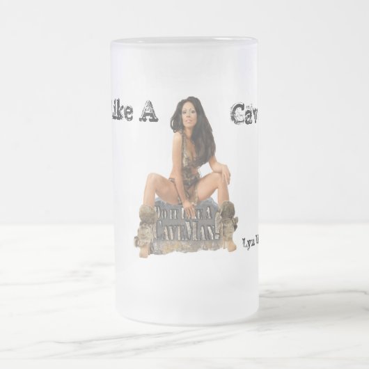 Chope Givrée Faites-le aiment un homme des cavernes ! Bière (Centre)