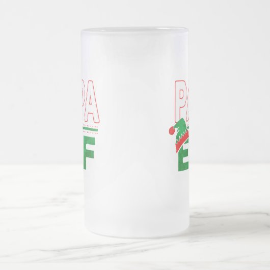 Chope Givrée Famille Elf | Papa Elf Noël Fête #TeamElf (Centre)