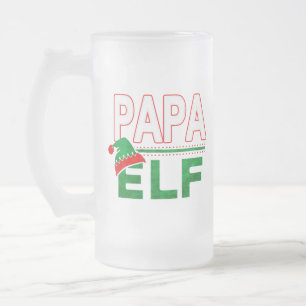 Chope Givrée Famille Elf Papa Elf Noël Fête #TeamElf