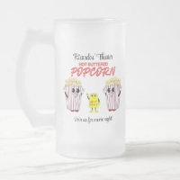 Family Movie Theater Fun Popcorn Mascots