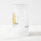 Chope Givrée Femme+Enfants=Mug givrée à la bière (Centre)