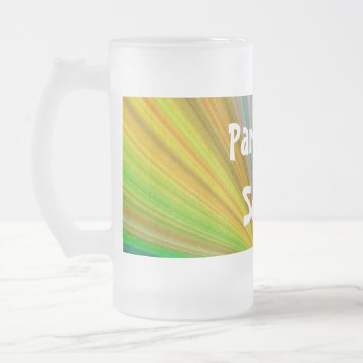 Chope Givrée Fête Arc-en-ciel en votre nom (Gauche)