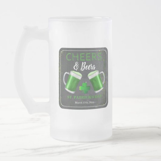 Chope Givrée Fête de la Saint-Patricks (Gauche)