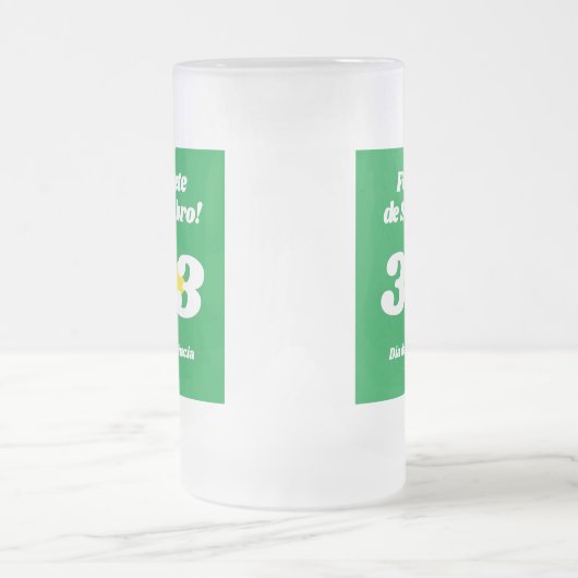 Chope Givrée Fête de l'Indépendance de Sete de Setembro Drapeau (Centre)