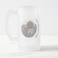 Fête des pères Meilleur Chien Papa Golden Photo pe