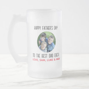 Chope Givrée Fête des pères Meilleur papa Jamais Enfants Photo