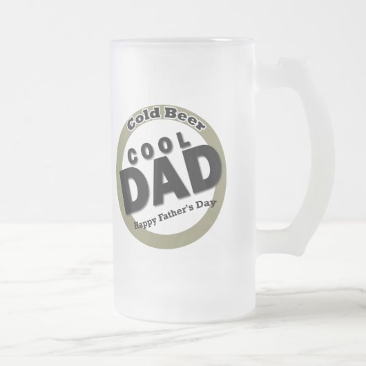 Chope Givrée Fête des pères papa cool (Droit)