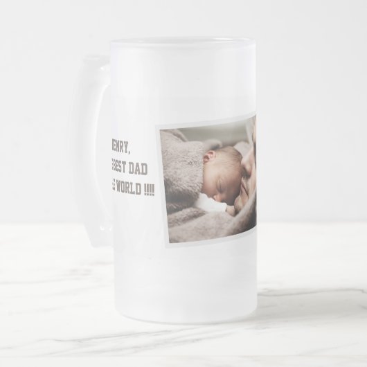 Chope Givrée Fête des pères photo (Devant gauche)