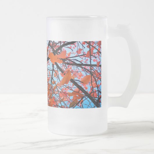 Chope Givrée Feuille orange (Droit)