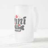 Chope Givrée Fière Trini 2D Bone Drôle Trinidadien Dit (Devant droit)