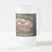 Chope Givrée Fiery Valor Intricablement Héroïque Conception De  (Devant droit)