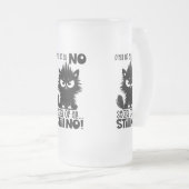 Chope Givrée First Of All, No Funny Cat Lover Gift (Devant droit)