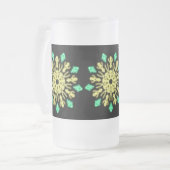 Chope Givrée Fleur de néon jaune et vert (Devant gauche)