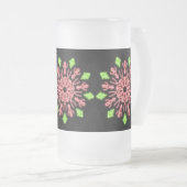 Chope Givrée Fleur de néon rouge et vert (Devant droit)