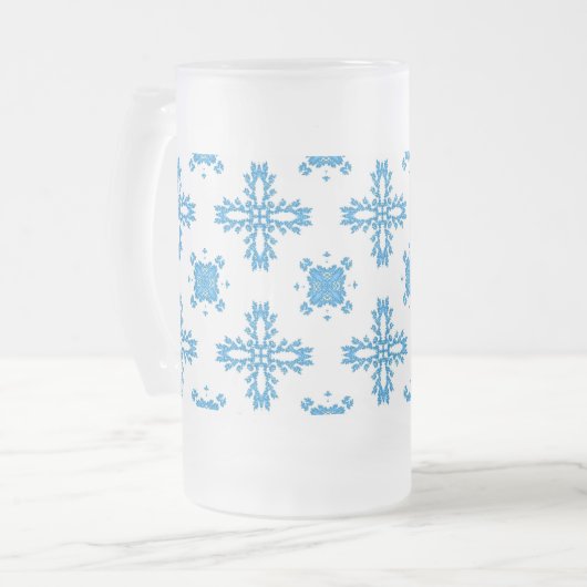 Chope Givrée Fleurs Artdeco dans le style rétro (Devant gauche)