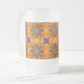 Chope Givrée Fleurs Artdeco dans le style rétro (Devant gauche)