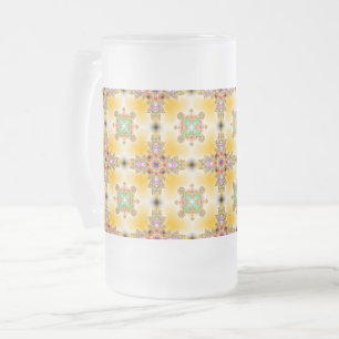 Chope Givrée Fleurs Artdeco dans le style rétro