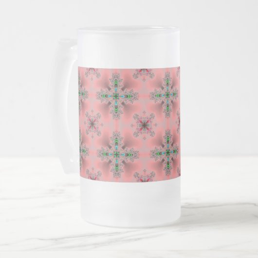 Chope Givrée Fleurs Artdeco dans le style rétro (Devant gauche)