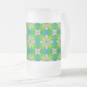 Chope Givrée Fleurs Artdeco dans le style rétro (Devant droit)