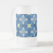 Chope Givrée Fleurs Artdeco dans le style rétro (Devant gauche)