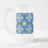 Chope Givrée Fleurs Artdeco dans le style rétro (Gauche)