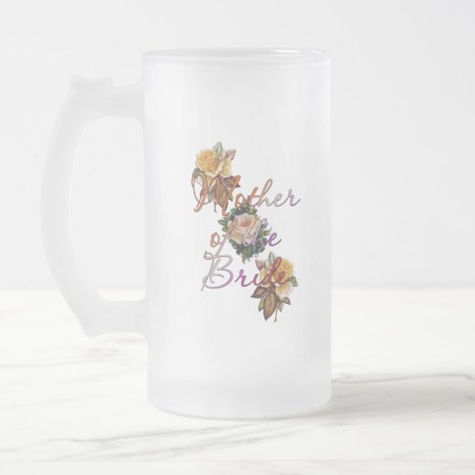 Chope Givrée Fleurs de la mère de la mariée (Gauche)