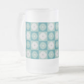 Chope Givrée Fleurs géométriques modernes du milieu du siècle (Devant gauche)